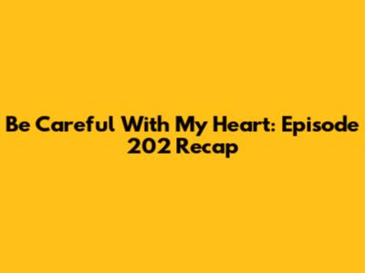 Be Careful With My Heart: Episode 202 Recap