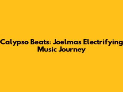 Calypso Beats: Joelma's Electrifying Music Journey