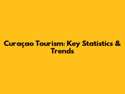 Curaçao Tourism: Key Statistics & Trends