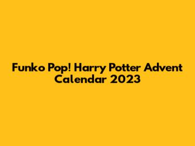 Funko Pop! Harry Potter Advent Calendar 2023