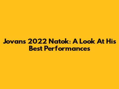 Jovan's 2022 Natok: A Look At His Best Performances