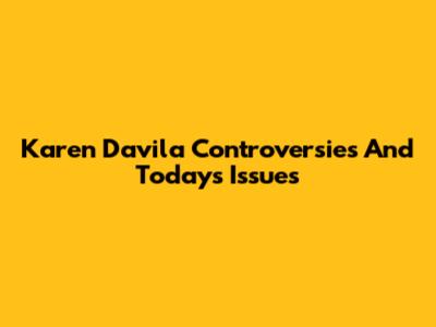 Karen Davila Controversies And Today's Issues