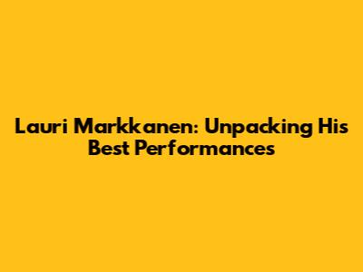 Lauri Markkanen: Unpacking His Best Performances