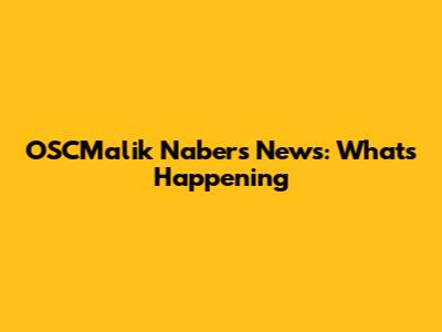 OSCMalik Nabers News: What's Happening