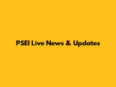 PSEI Live News & Updates