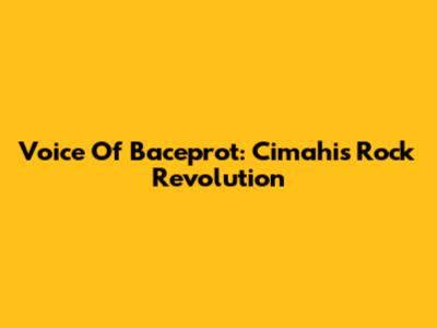 Voice Of Baceprot: Cimahi's Rock Revolution