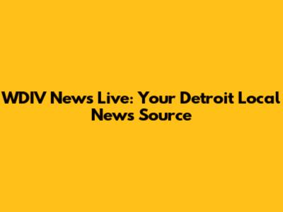WDIV News Live: Your Detroit Local News Source
